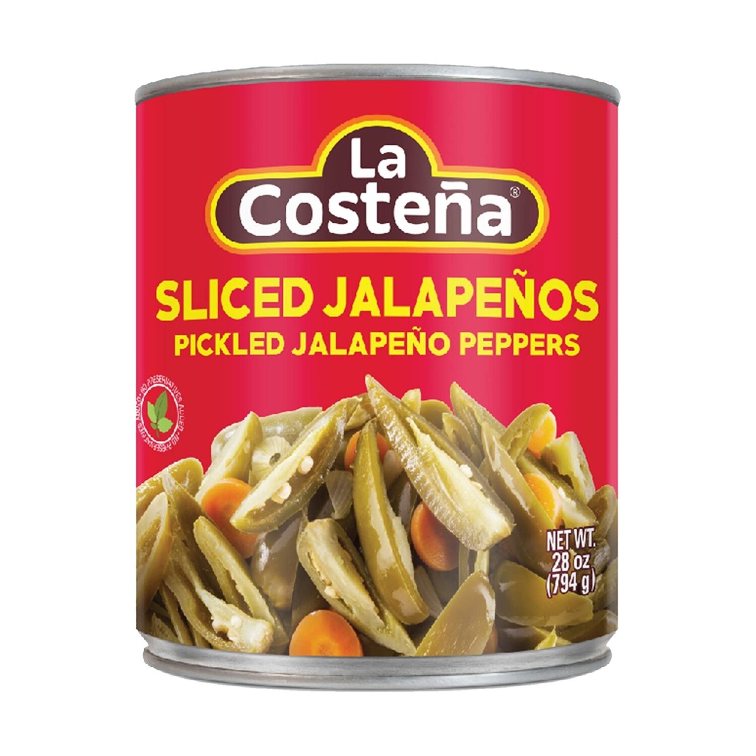La Costena Sliced Jalapenos 199g