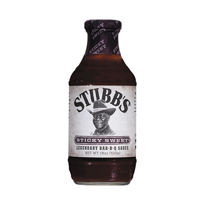 Stubbs Sticky Sweet BBQ Sauce 510g