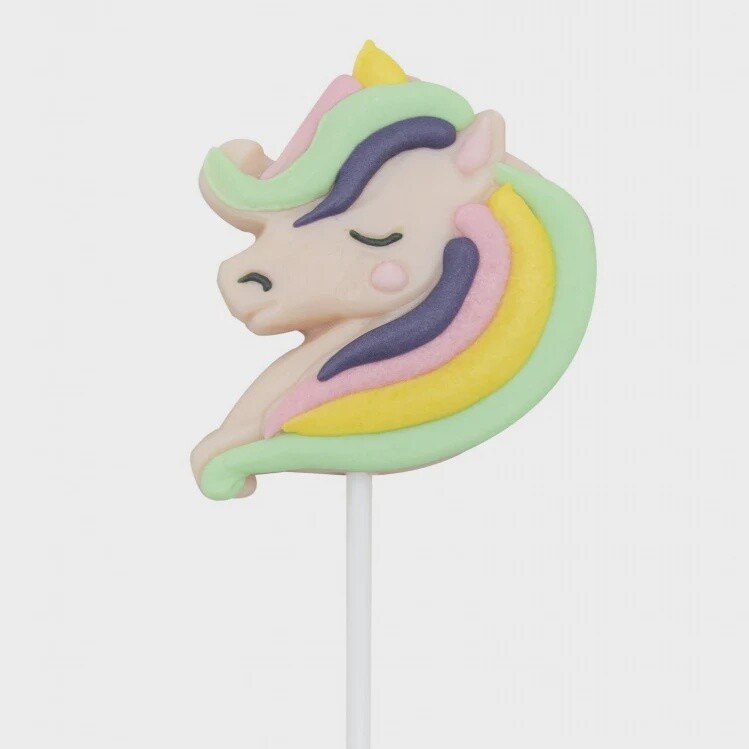 Unicorn Decorated Lollipop 85g, Size: 85g