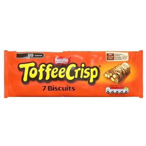 Toffee Crisp Biscuits 130g
