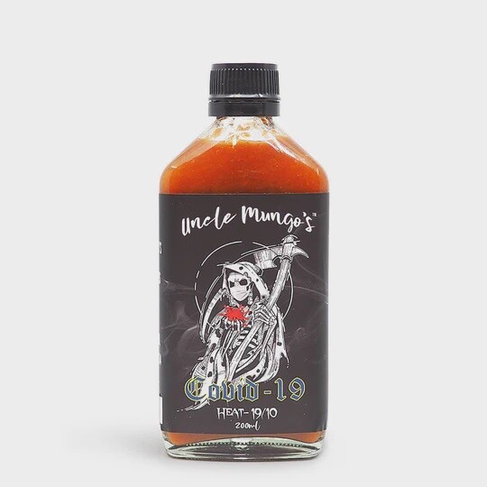 Uncle Mungo's Covid 19 Hot Sauce 200ml