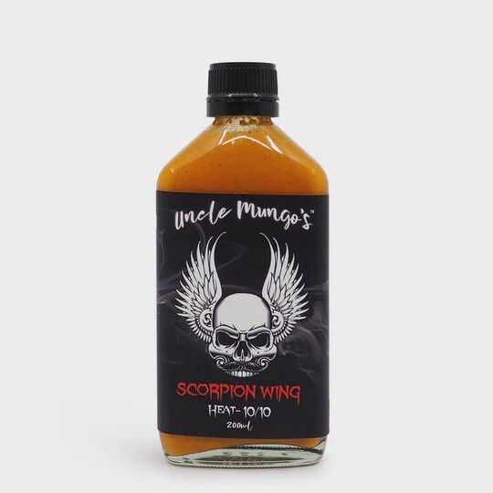Uncle Mungo's Scorpion Wing Sauce 200ml