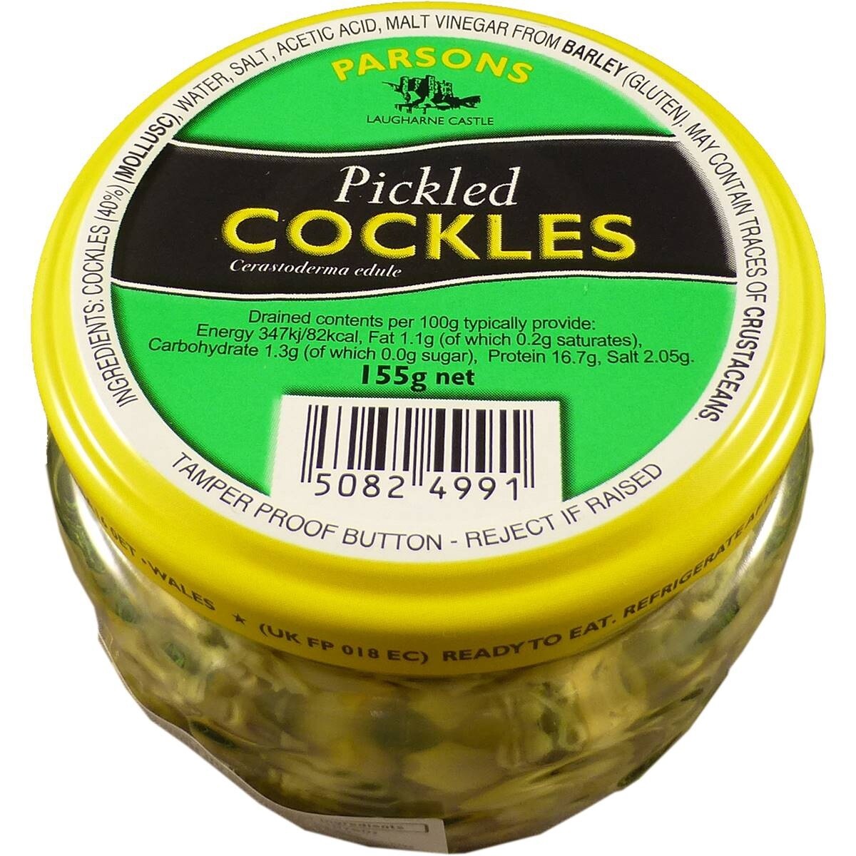 Pickled cockles 155g
