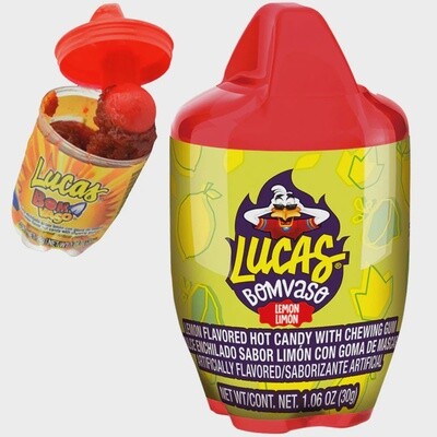CLEARANCE- Lucas Bomvaso Limon Candy with Gum