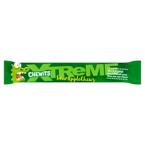 Xtreme Sour Apple Chew 34g