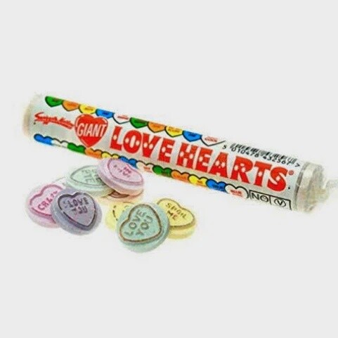 Love Heart Rolls (Giant), Size: 39g