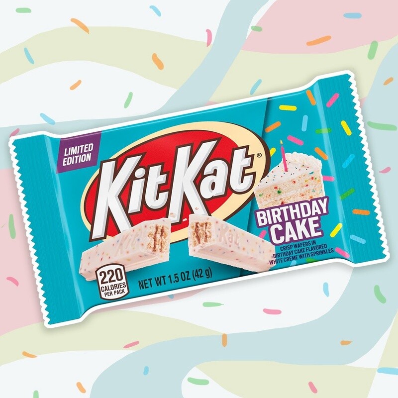 US Kit Kat Birthday Cake, Size: King Size 85g