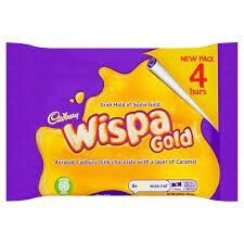 Wispa Gold 4 pack 134g