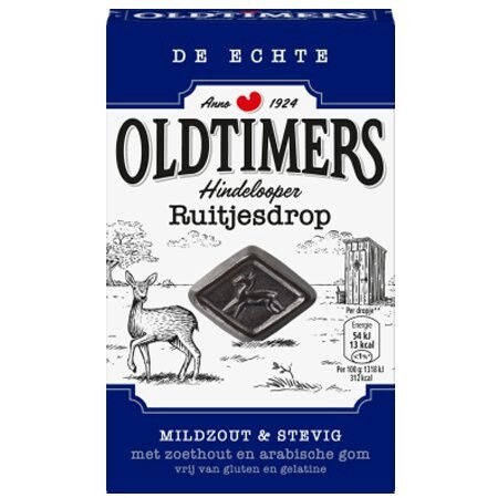 Oldtimers Mild Zoute Hindelooper (blue) 185g