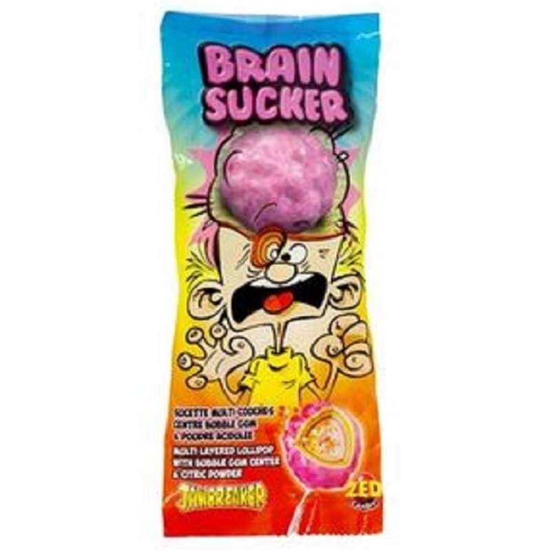 Brain Sucker Jawbreaker on stick 67.5g