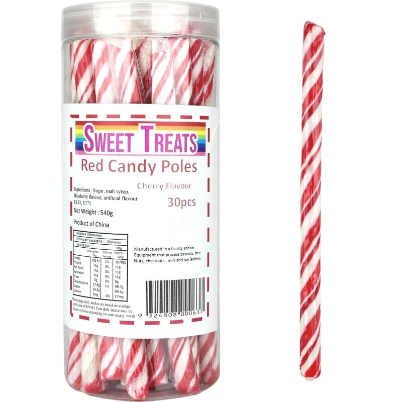 Candy Poles (Rock Sticks) 30pc