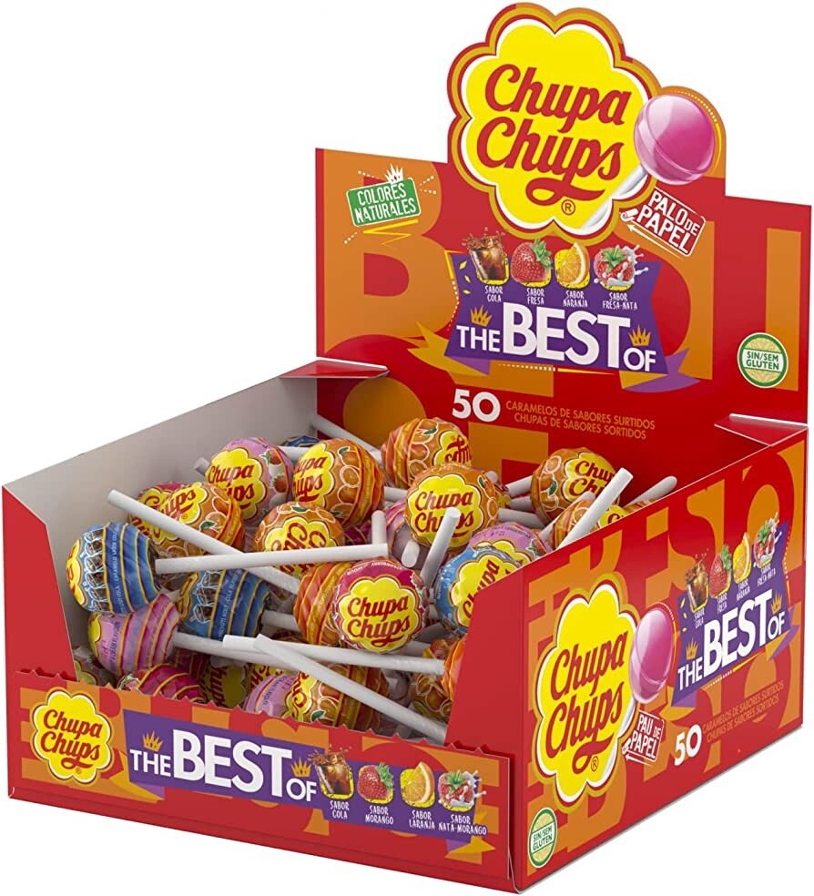 Chupa Chups - "The best of" 50pc box