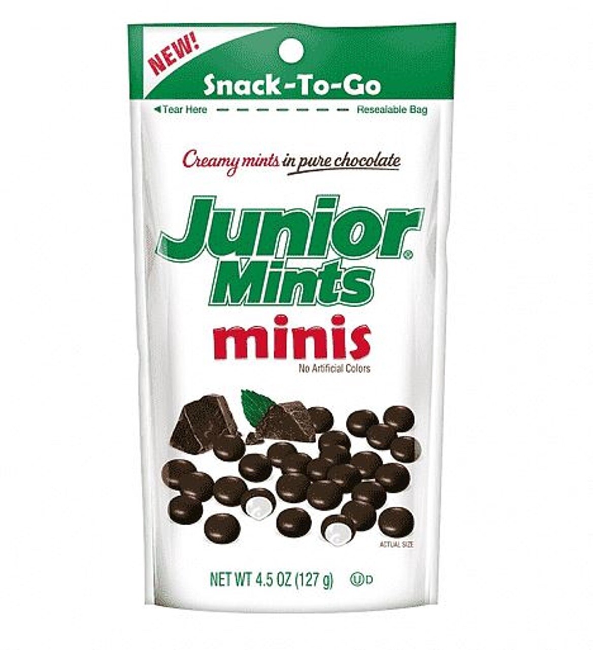Junior Mints Minis pouch 127g