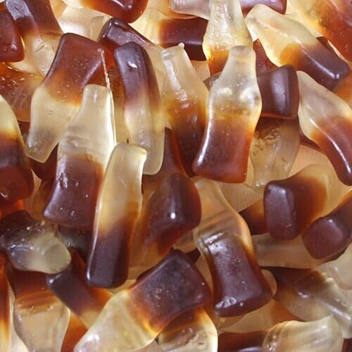Cola Bottles Oiled (Lolliland), Size: 200g