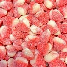 Lolliland Sour Hearts - Red & White