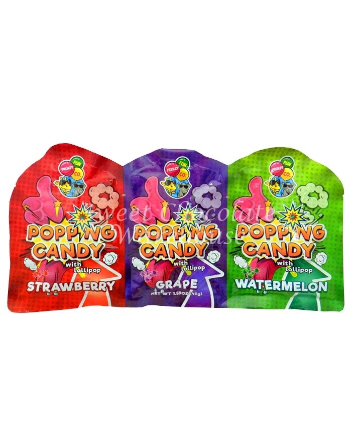 Popping Candy with Lollipop 45g