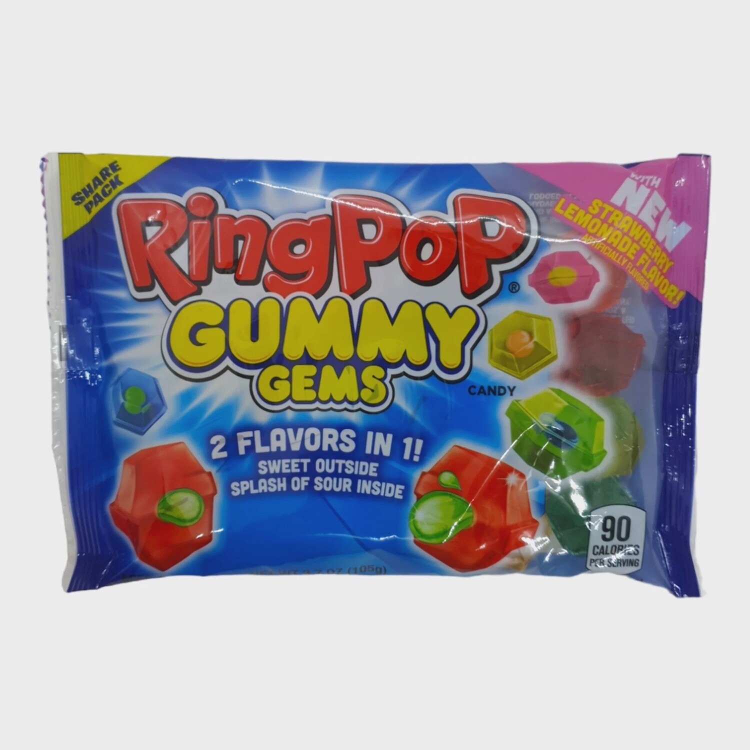 Ring Pop Gummi Gems 105g