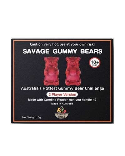 Savage Gummy Bear Challenge - 2 bears