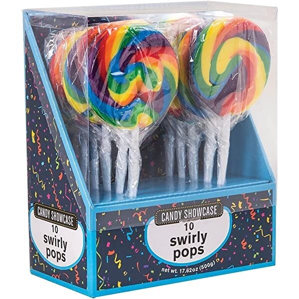 Medium Swirl Pop (Round) 500g (10pc x 50g)