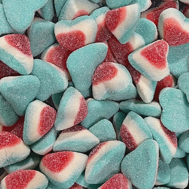 Triple Hearts - Red, White &amp; Blue, Size: 200g