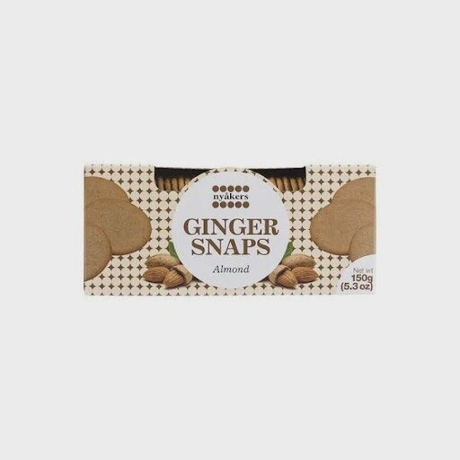 Ginger Snaps Almond 150g