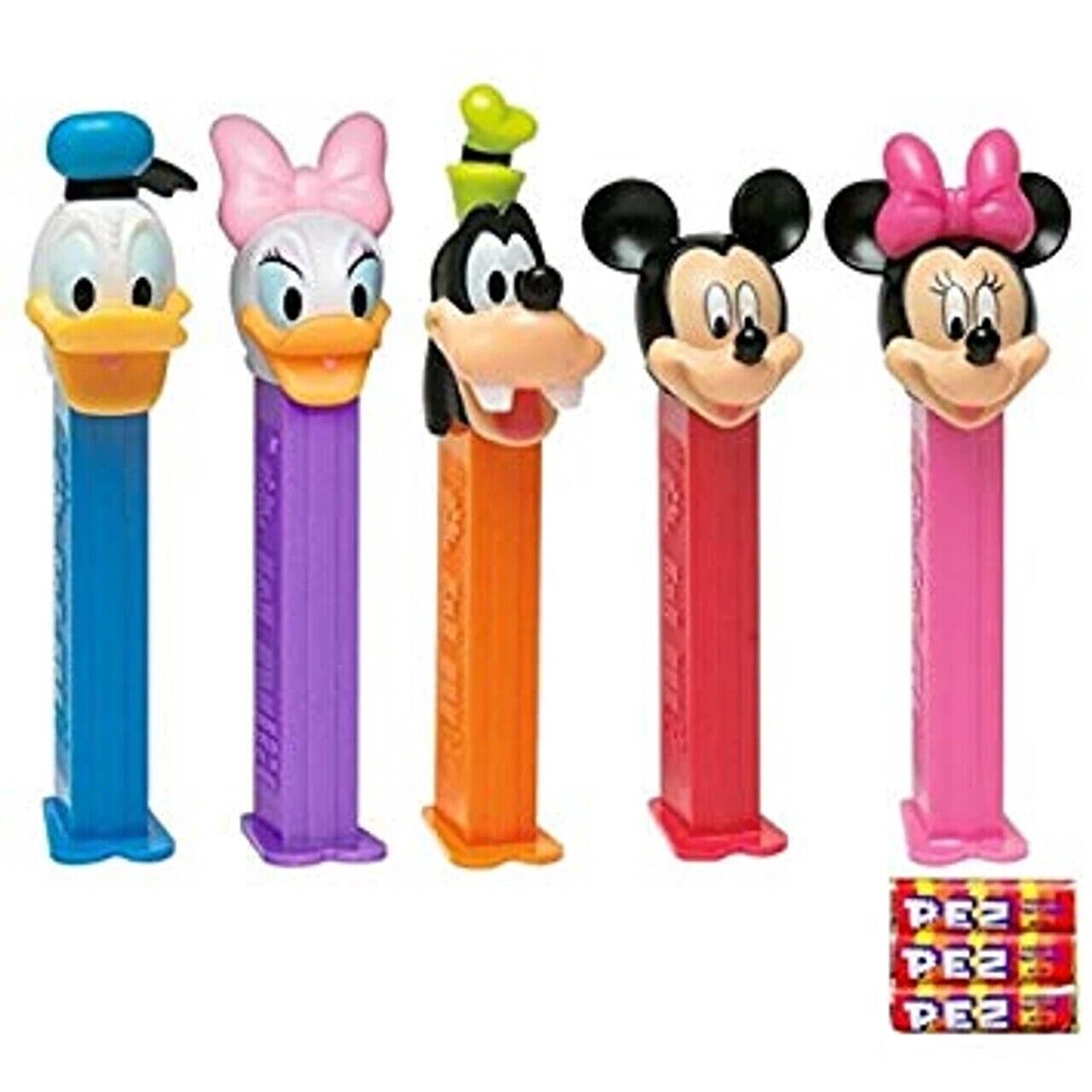PEZ dispenser &amp; refill - Mickey Mouse &amp; friends