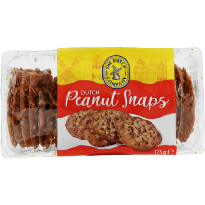 Peanut Snaps (Kletskoppen) 175g