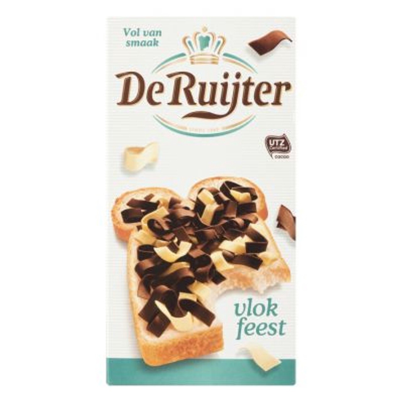 de Ruijter Chocolate Flakes (Vlokfeest Choc &amp; Vanilla) 300g