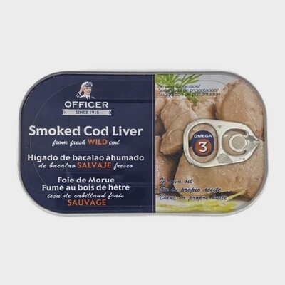 Smoked Cod Liver 120g