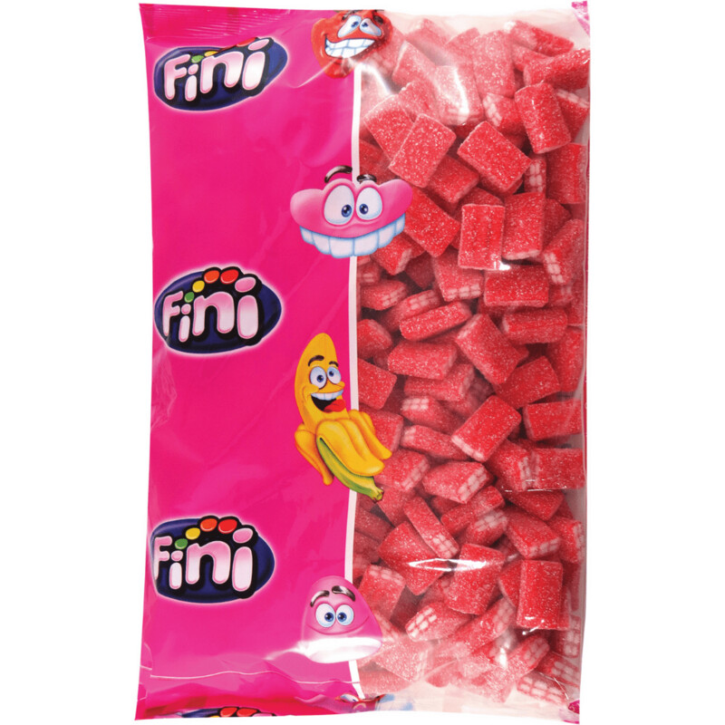 Strawberry Fizzy Bricks - Fini, Size: 2kg