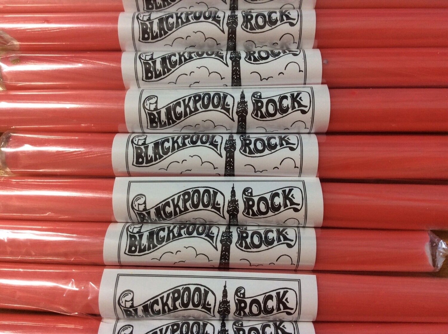 Blackpool Rock Peppermint stick (Pink )