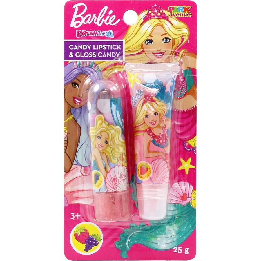 Barbie Lipstick & Lipgloss Combo 25g