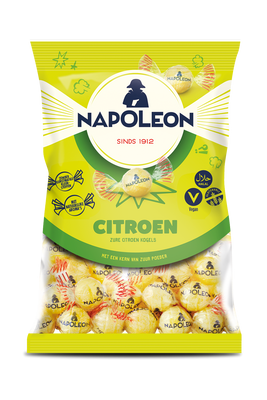 Lemon Balls Sour (citroen kogels) 225g