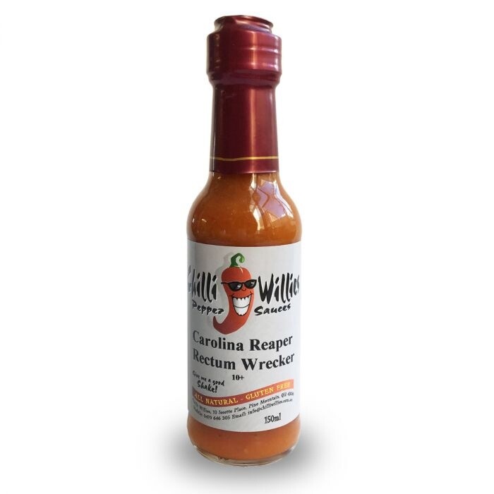Chilli Willies Carolina Reaper Rectum Wrecker 150ml