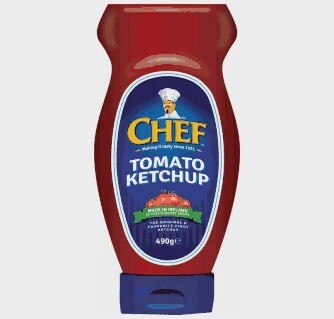 Chef Tomato Ketchup 490g