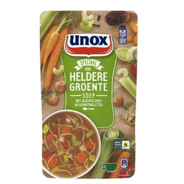 Vegetable Soup (Heldere Groente Soep) 570ml