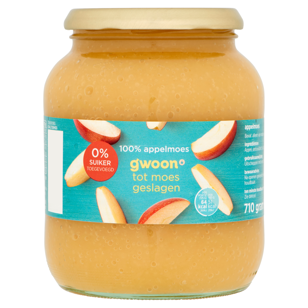 Gwoon Appelmoes 710g