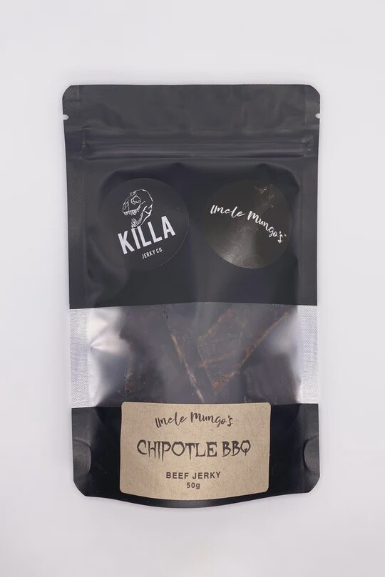 Uncle Mungo&#39;s Chipotle BBQ Jerky 50g