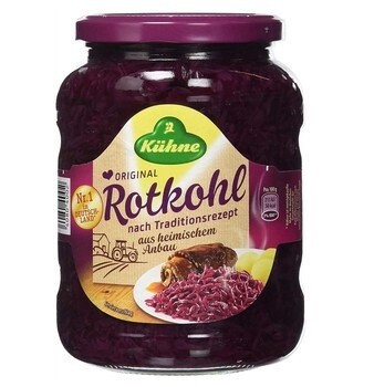 Kuhne Red Cabbage original (Rotkohl) 720ml