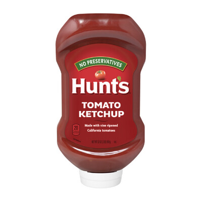 REDUCED BB OCT 24  - Hunt&#39;s Tomato Ketchup 567g
