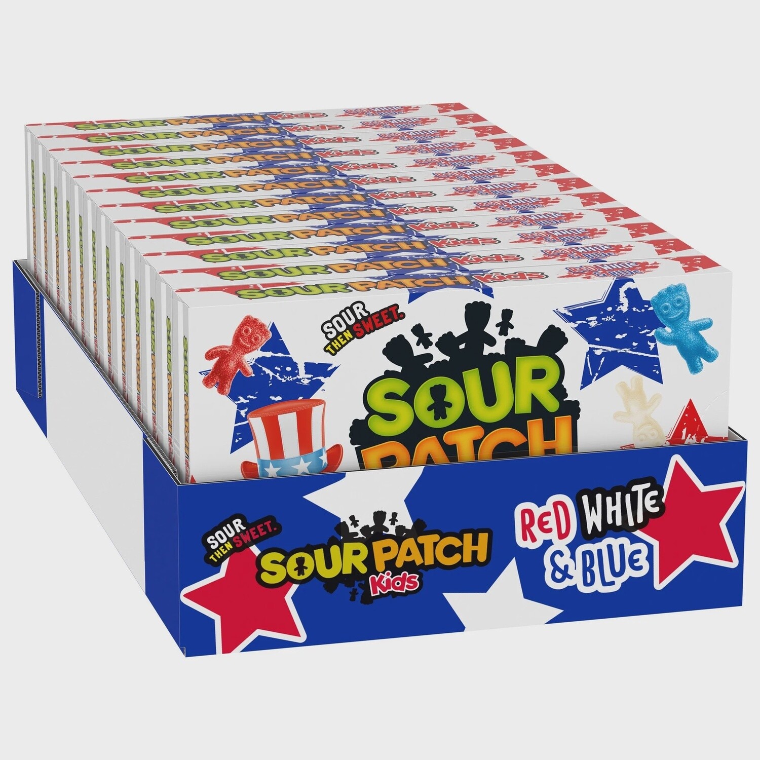 Sour Patch Kids Movie Box 99g - Red White &amp; Blue (LE)