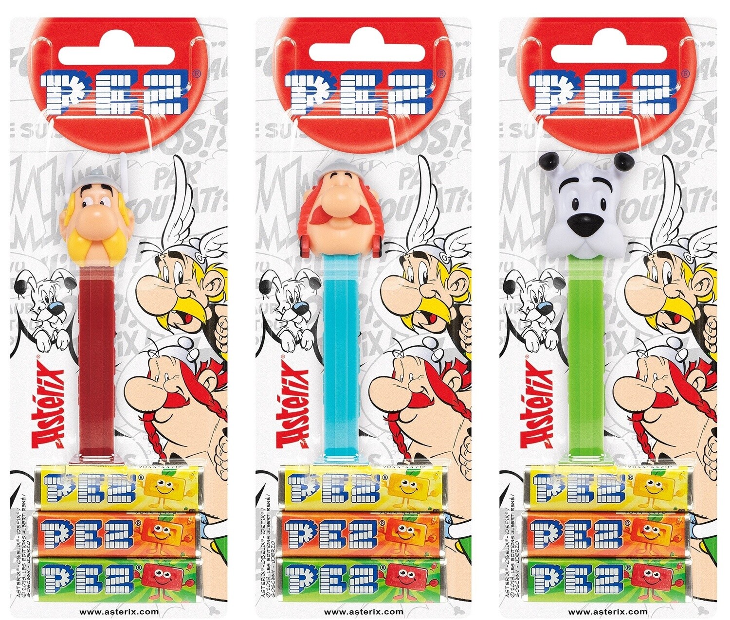 PEZ dispenser &amp; refill - Asterix