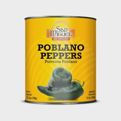 Poblano Peppers 780g (430 drained)