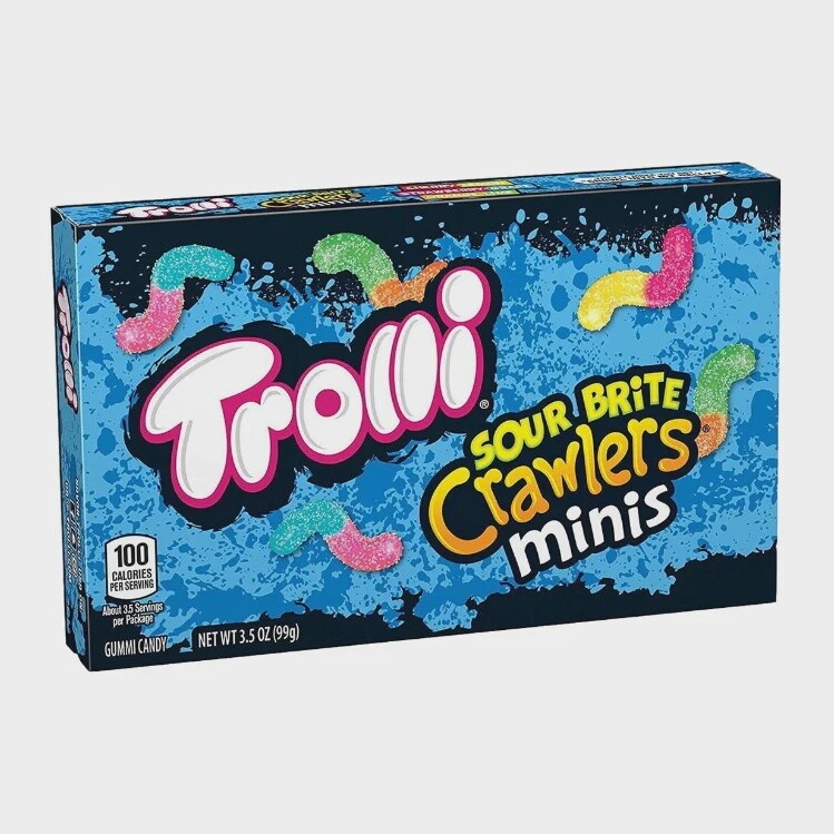 Sour Britecrawlers Movie Box 99g (Trolli)