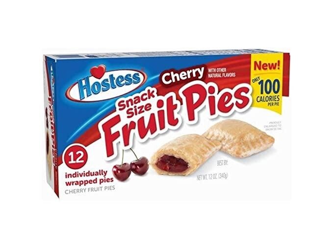 Snack Size Fruit Pie 12pc - Cherry