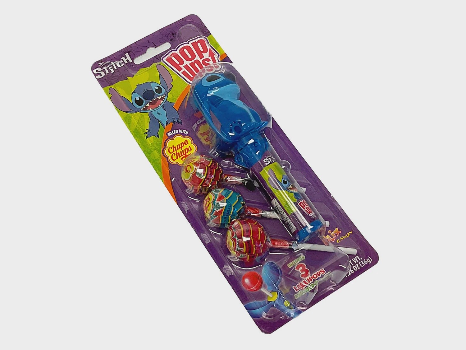 Stitch Pop Up Lollipops 36g