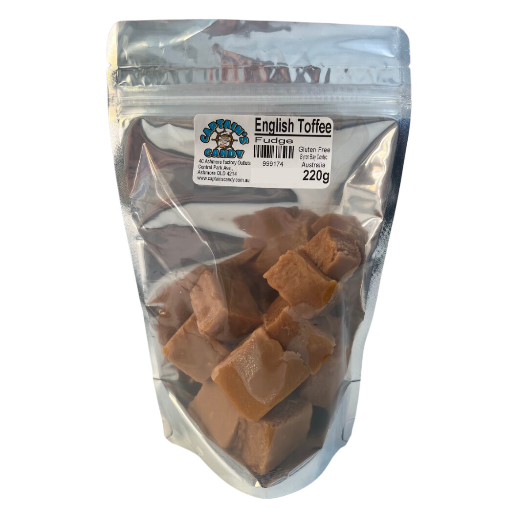 Fudge - English Toffee, Size: 220g