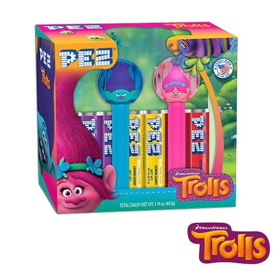 PEZ - Twin Pack Trolls 49.3g