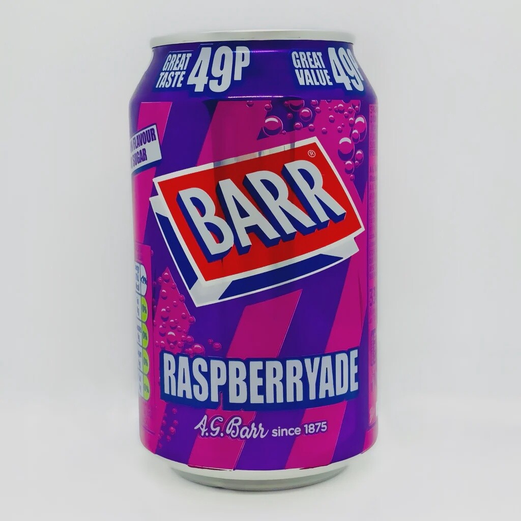 Barr Soda - Raspberryade 330ml