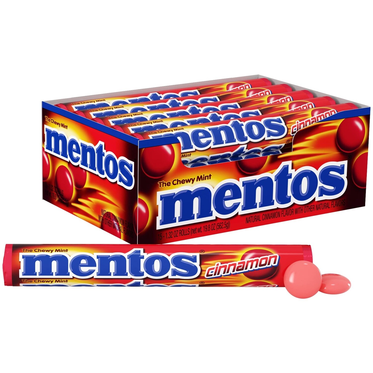 US Mentos Cinnamon Roll 37.5g